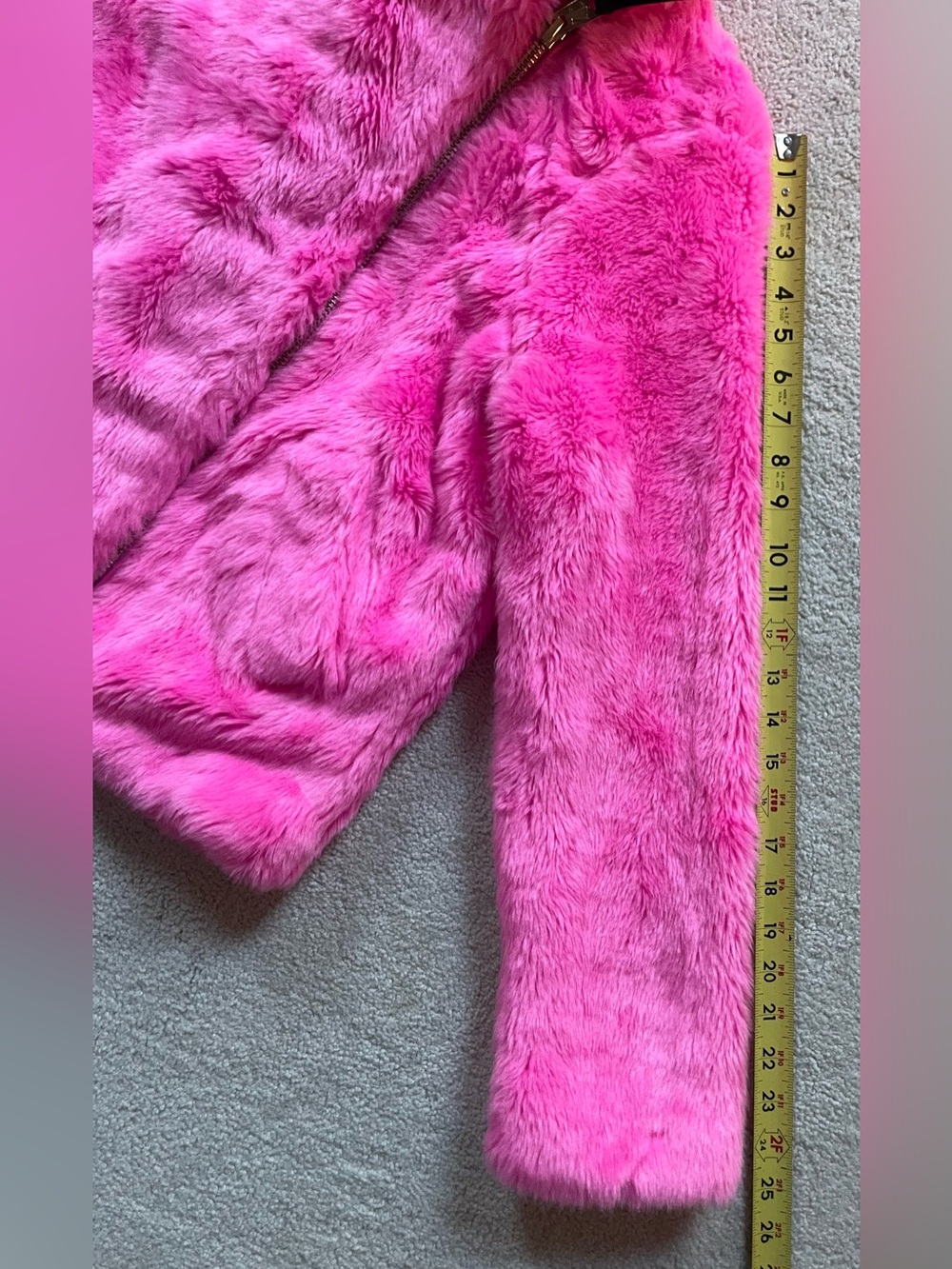 Juicy Couture Vibrant Pink Teddy Jacket - Picture 9 of 9